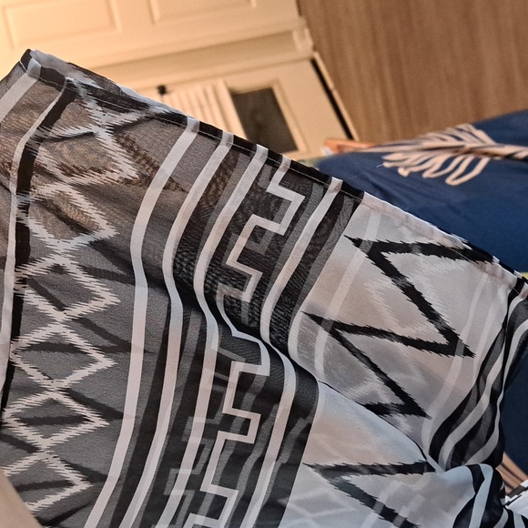 SHEER MAXI DRESS - Picture 4 of 10